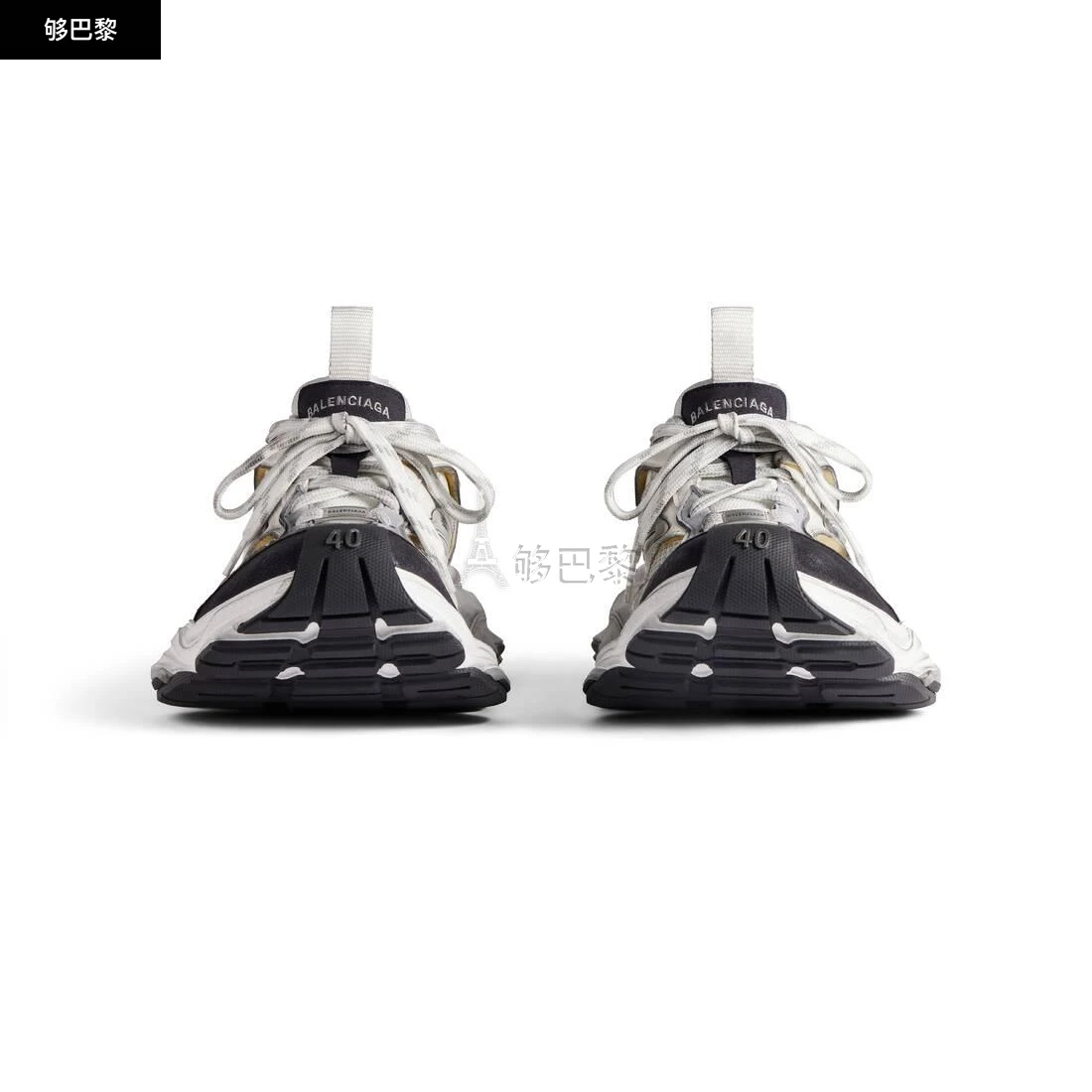 商品Balenciaga|【预售】 巴黎世家 24秋冬 女士 休闲运动鞋 CARGO运动鞋 785756W2MV19012,价格¥9548,第6张图片详细描述