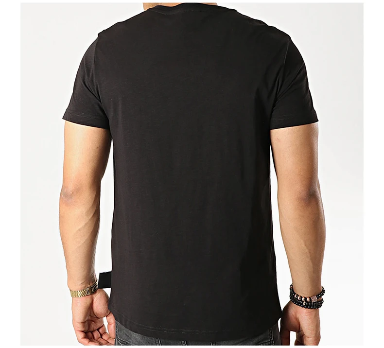 商品[国内直发] Versace|VERSACE JEANS 男士黑色T恤 B3GUA7TC-30212-899,价格¥647,第8张图片详细描述