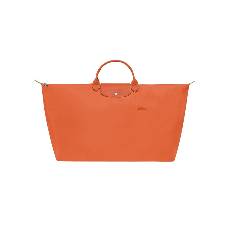 商品Longchamp|珑骧 男士帆布银色五金按扣拉链开合中号旅行包（7色可选）,价格¥1912,第8张图片详细描述