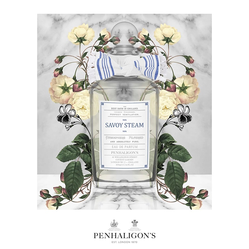 商品Penhaligon's|潘海利根沐浴香蒸汽香水EDP 100ml 蒸汽水感花香调,价格¥1233,第2张图片详细描述