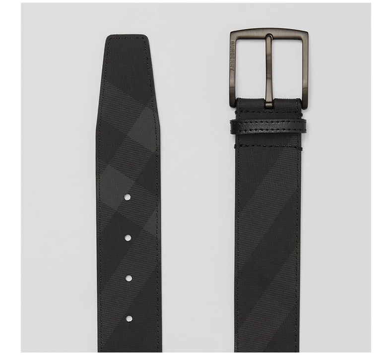 商品[国内直发] Burberry|BURBERRY 黑色男士腰带 8057670,价格¥2558,第8张图片详细描述