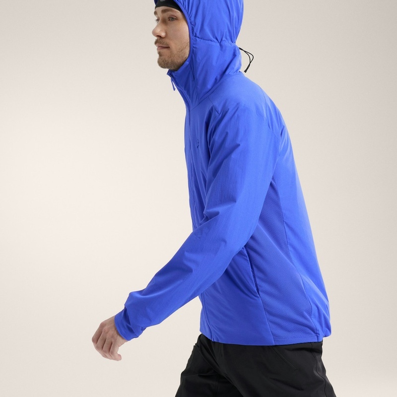 商品Arc'teryx|ARC TERYX/始祖鸟 ATOM SL男士蓝色尼龙夹克,价格¥1917,第3张图片详细描述