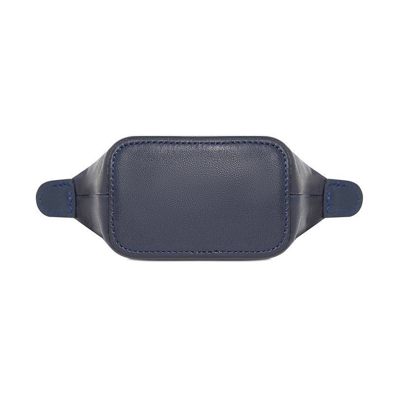 商品[国内直发] Longchamp|珑骧LONGCHAMP 奢侈品 女士LE PLIAGE CUIR系列海军蓝皮质迷你手提单肩斜挎包零钱饺子包礼�盒款,价格¥1711,第5张图片详细描述