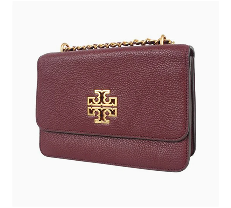 商品[国内直发] Tory Burch|TORY BURCH 女士粉色皮革单肩斜挎包 73505-639,价格¥2080,第5张图片详细描述