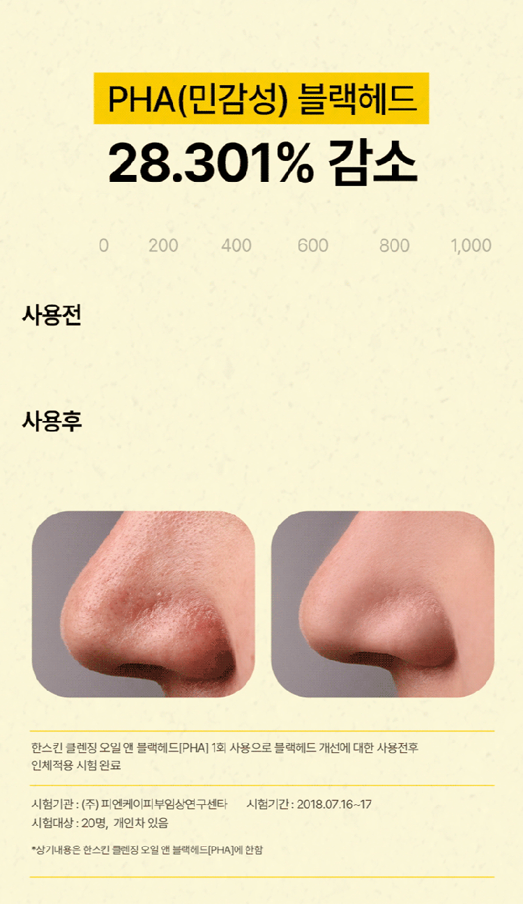 商品Olive Young|Hanskin 卸妆油&黑头 PHA 400ml 大容量 A000000207657,价格¥229,第12张图片详细描述