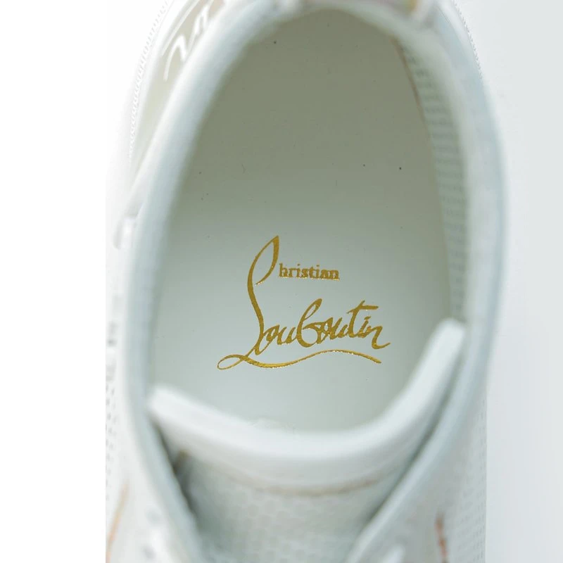 商品Christian Louboutin|CHRISTIAN LOUBOUTIN 白色女士运动鞋 3210536-W378,价格¥2496,第2张图片详细描述