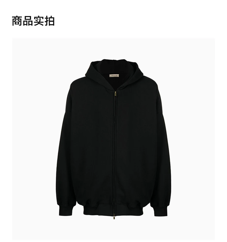 商品[国内直发] Fear of god|FEAR OF GOD 黑色男士卫衣/帽衫 FGE50025FLC-001,价格¥6113,第4张图片详细描述