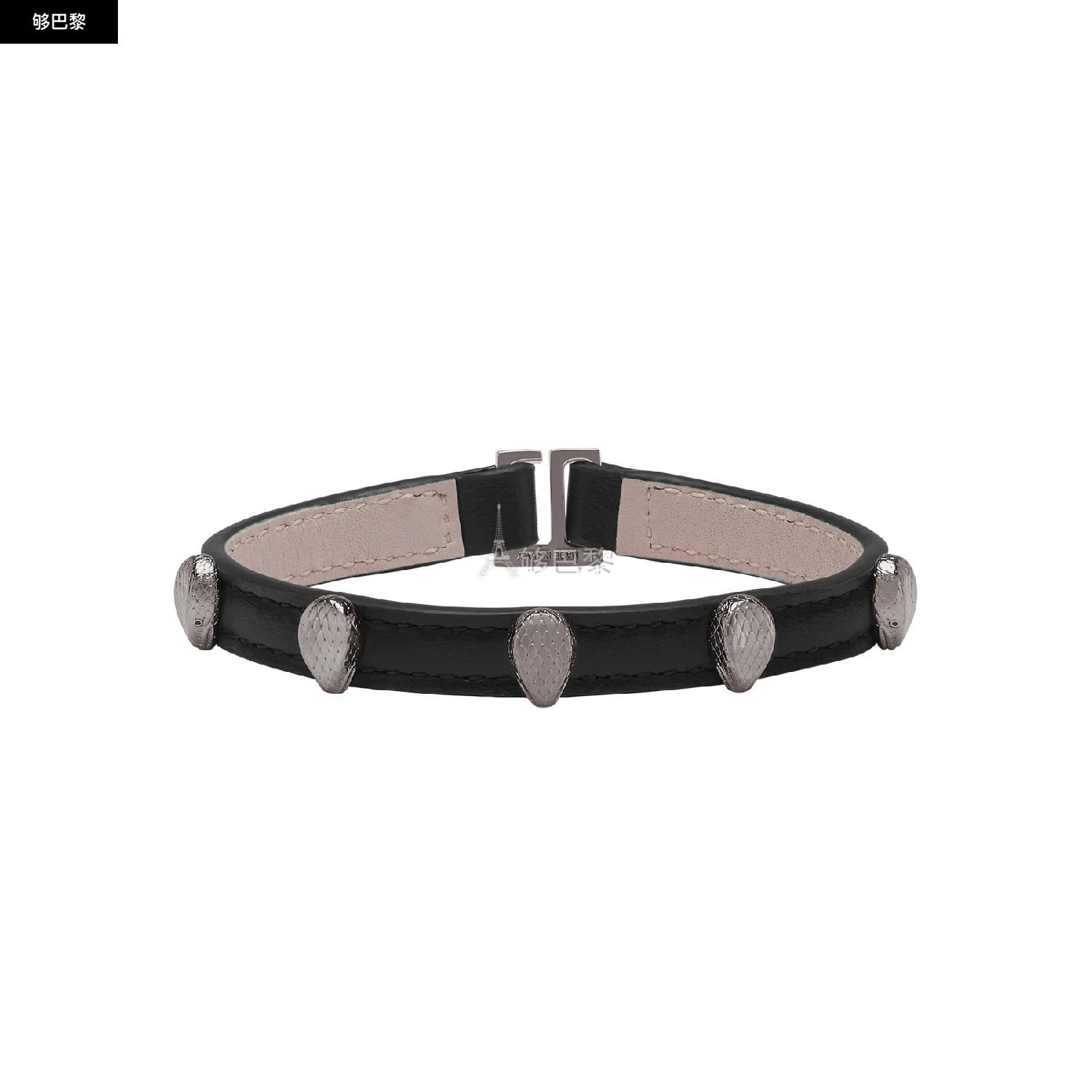 商品BVLGARI|包邮包税【预售7天发货】 BVLGARI宝格丽 23秋冬 女士 手链 SERPENTI FOREVER BRACELET EN CUIR 292345,价格¥3463,第3张图片详细描述