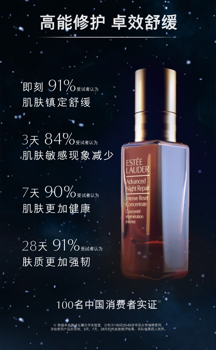 商品Estée Lauder|雅诗兰黛 高能小棕瓶20ml 修护舒缓敏感肌 泛红收缩毛孔,价格¥398,第2张图片详细描述