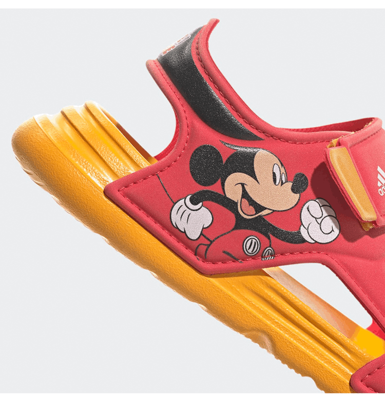 商品Adidas|【Brilliant|包邮包税】阿迪达斯 ALTASWIM MICKEY C 儿童  凉鞋 沙滩鞋 运动凉鞋 拖鞋  GZ3314 RAYRED/SESOGO/CBLACK,价格¥156,第3张图片详细描述