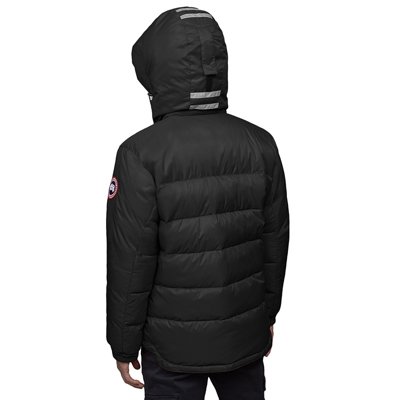 商品Canada Goose|【现货】加拿大鹅 SUMMIT系列 男士黑色短款羽绒夹克,价格¥4421,第4张图片详细描述