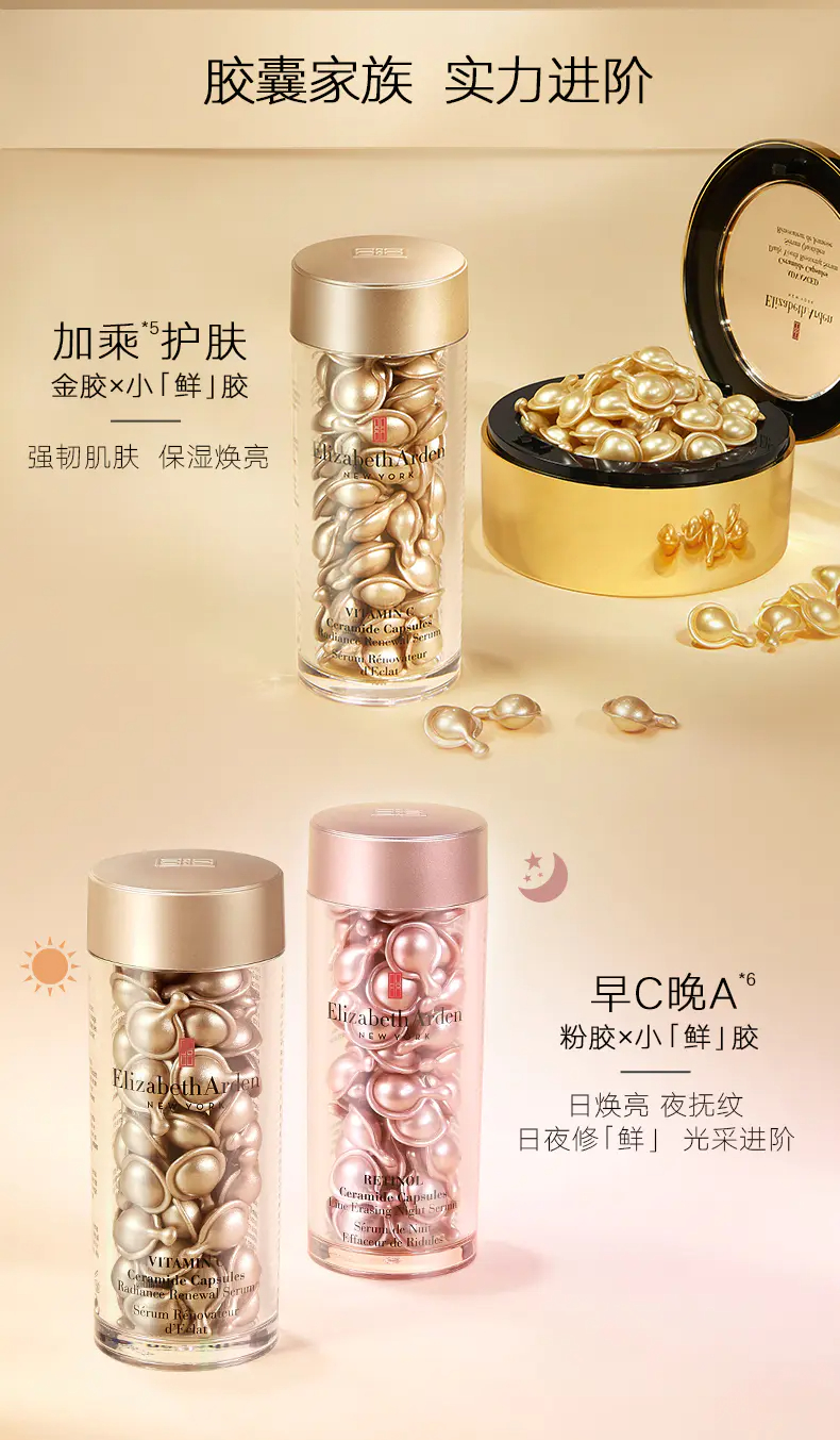 商品Elizabeth Arden|伊丽莎白雅顿铜胶小鲜胶时空焕活润泽精华液【香港直邮】,价格¥291,第8张图片详细描述