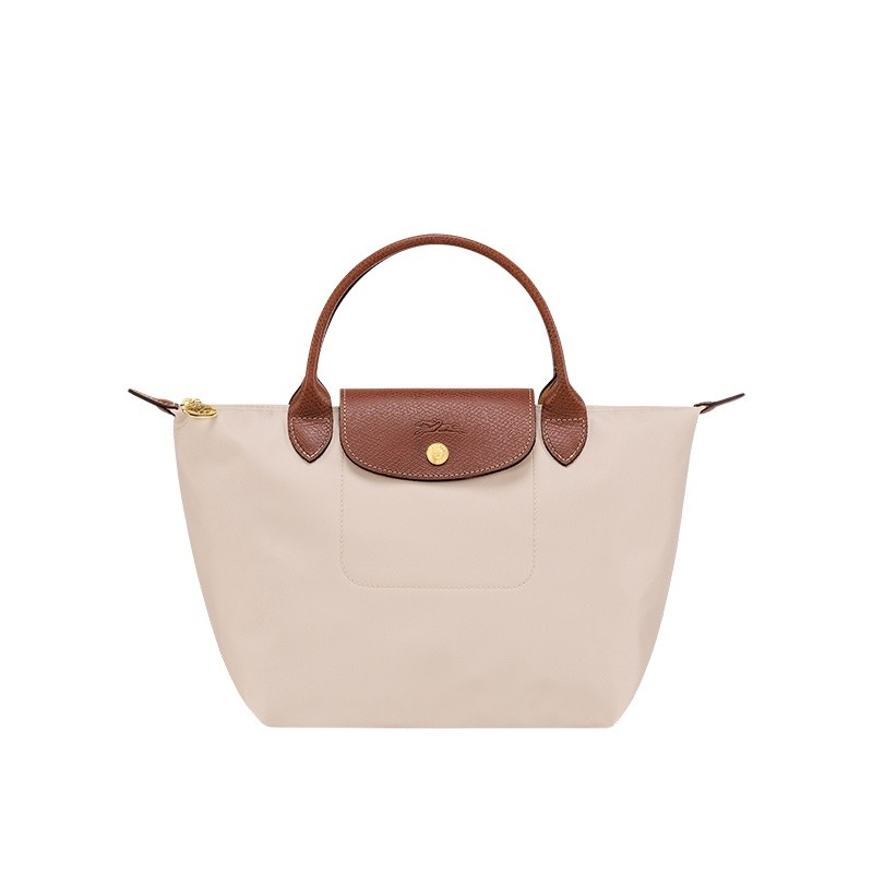 商品Longchamp|longchamps/珑骧 LE PLIAGE ORIGINAL 红色小号短柄帆布购物袋饺子包,价格¥834,第4张图片详细描述