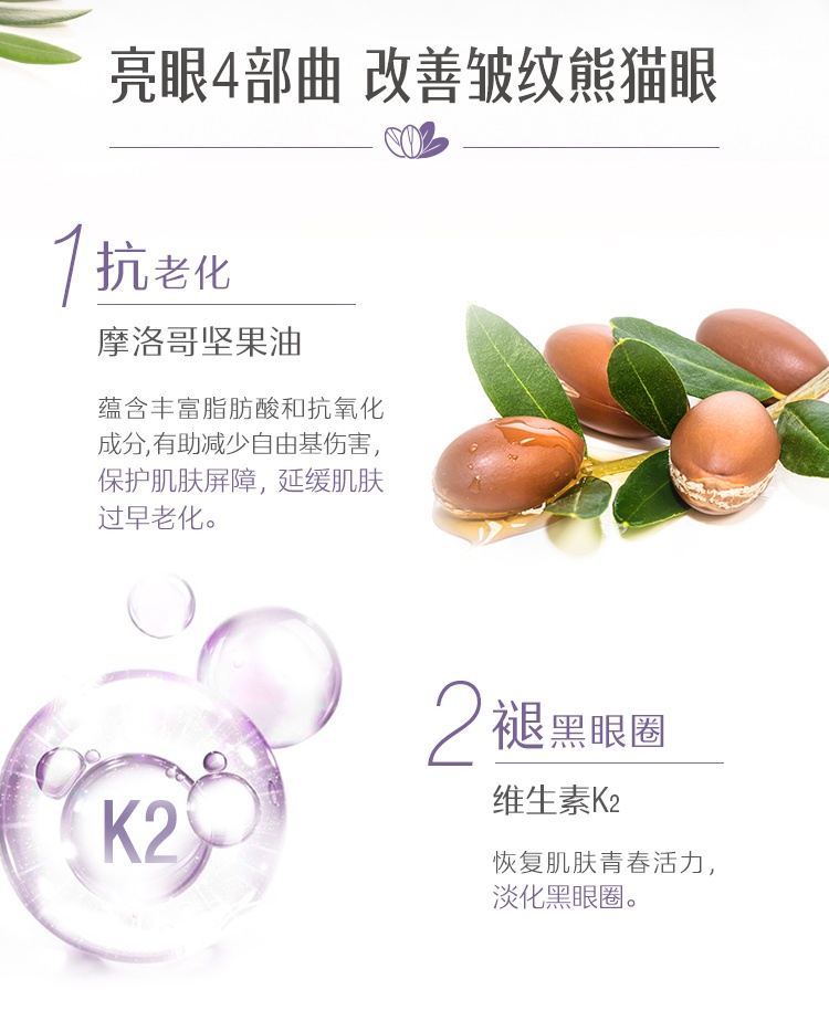 商品Swisse|swisse摩洛哥坚果眼霜抗皱淡化黑眼圈神器细纹紧致眼部,价格¥70,第3张图片详细描述
