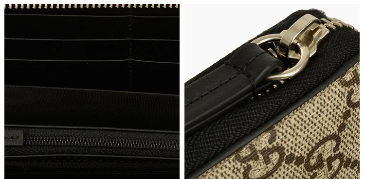 商品[国内直发] Gucci|GUCCI 古驰 男士虎头印花长款钱包 451273-K5Z1N-8666,价格¥3024,第7张图片详细描述