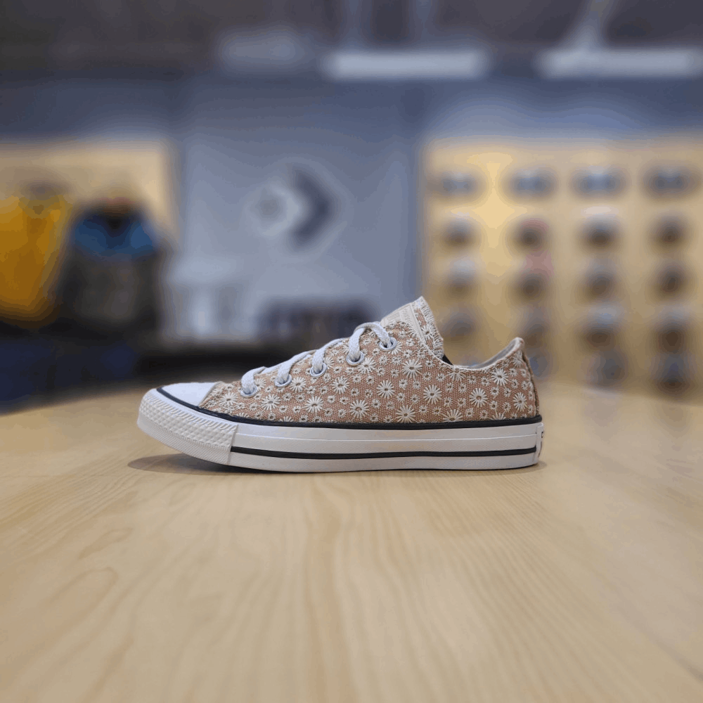 商品【预售商品15天发货】 Converse|【韩国直邮|包邮包税】匡威[converse] 女性运动鞋 CTAS OX VACHETTA BEIGE/NATURAL IVORY 571283C,价格¥441,第2张图片详细描述