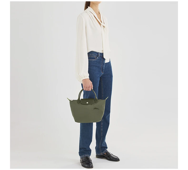 商品Longchamp|LONGCHAMP 绿色女士单肩包 L1621919479,价格¥805,�第8张图片详细描述