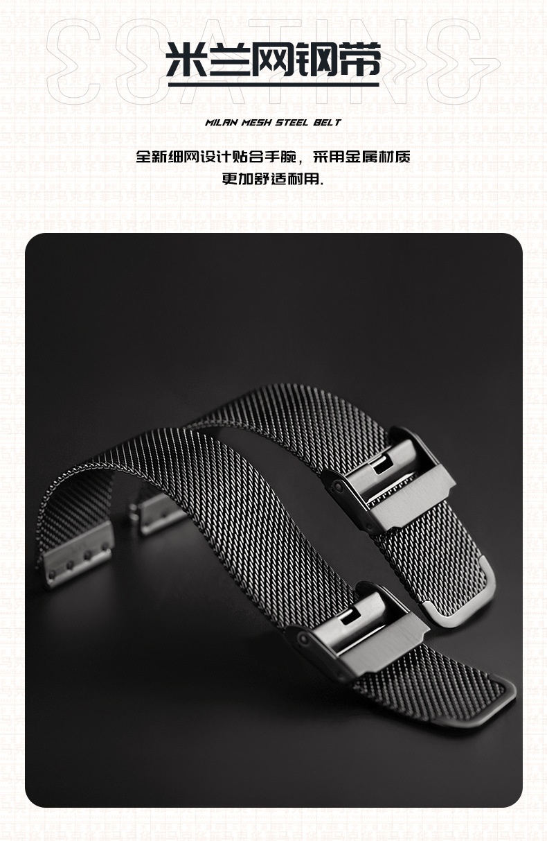 商品[国内直发] Mark Fairwhale|马克华菲品牌手表男士三眼六针多功能石英表运动ins休闲,价格¥177,第10张图片详细描述