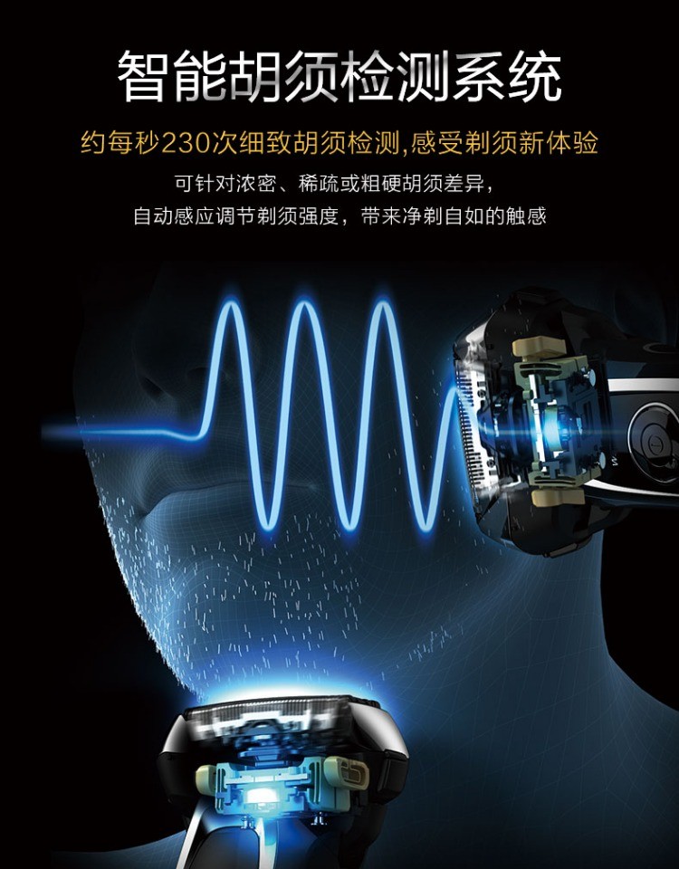 商品[国内直发] Panasonic|松下官方授权正品保证ES-LV9C剃须刀日本原装进口电动刮胡刀充电式水洗正品,价格¥2033,第13张图片详细描述