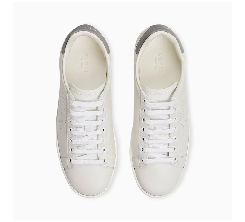 商品Gucci|GUCCI 古驰 女士白色双G运动鞋 598527-AYO70-9094,价格¥4696,第9张图片详细描述