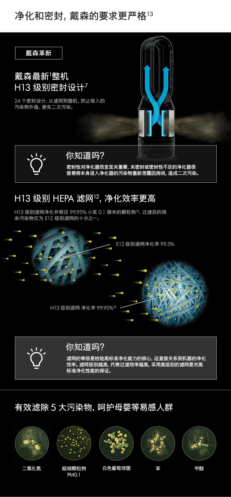 商品[国内直发] Dyson|戴森|PH04无雾除菌加湿器孕妇婴儿卧室家用空气净化器除甲醛,价格¥11041,第7张图片详细描述