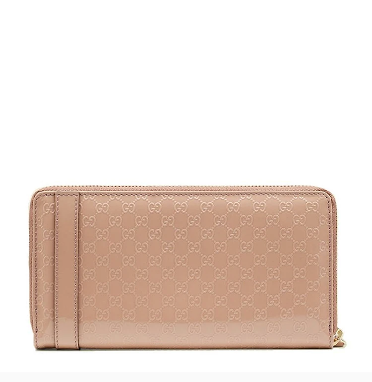 商品[国内直发] Gucci|GUCCI 女士裸色漆皮零钱包 309758-AV13G-6812,价格¥3786,第7张图片详细描述