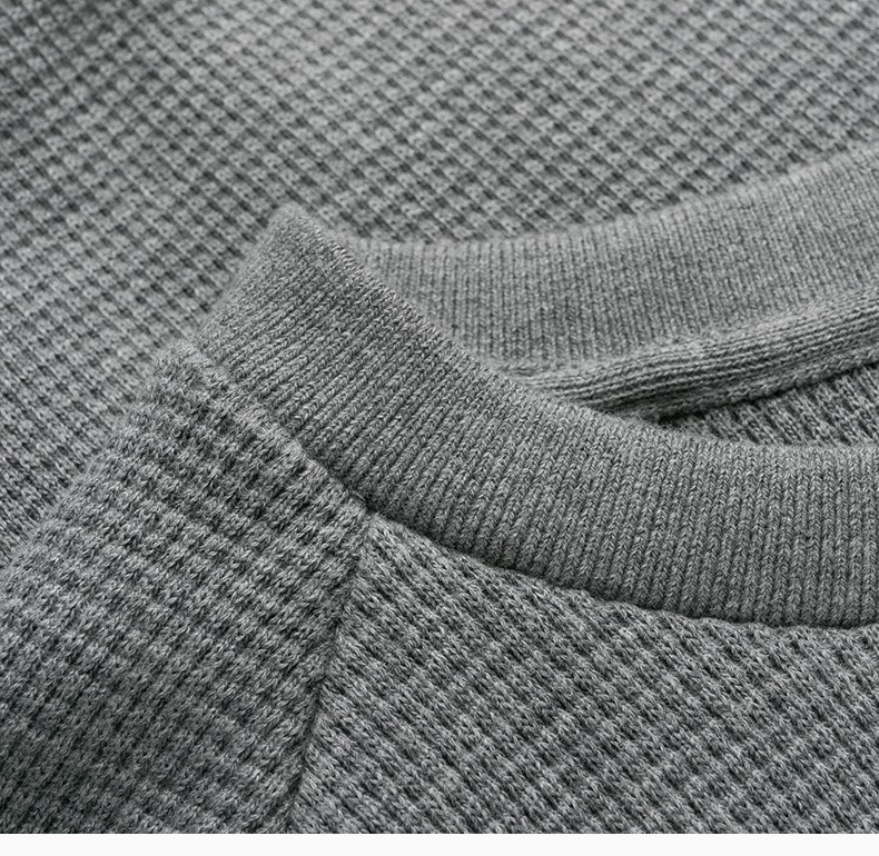 商品Thom Browne|THOM BROWNE 男士灰色圆领棉质卫衣 MJT205A-06452-035,价格¥4866,第6张图片详细描述