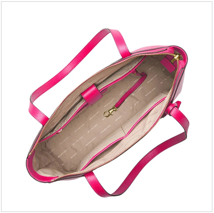 商品[国内直发] Michael Kors|Michael Kors 迈克高仕 女士粉色牛皮挎包 30S8GN2T2L-ULTRAPINK,价格¥869,第6张图片详细描述