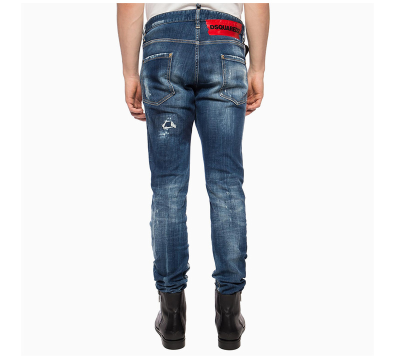 商品[国内直发] DSQUARED2|Dsquared2 D二次方 男装牛仔褲 S74LB0487-S30342-470,价格¥3864,第6张图片详细描述