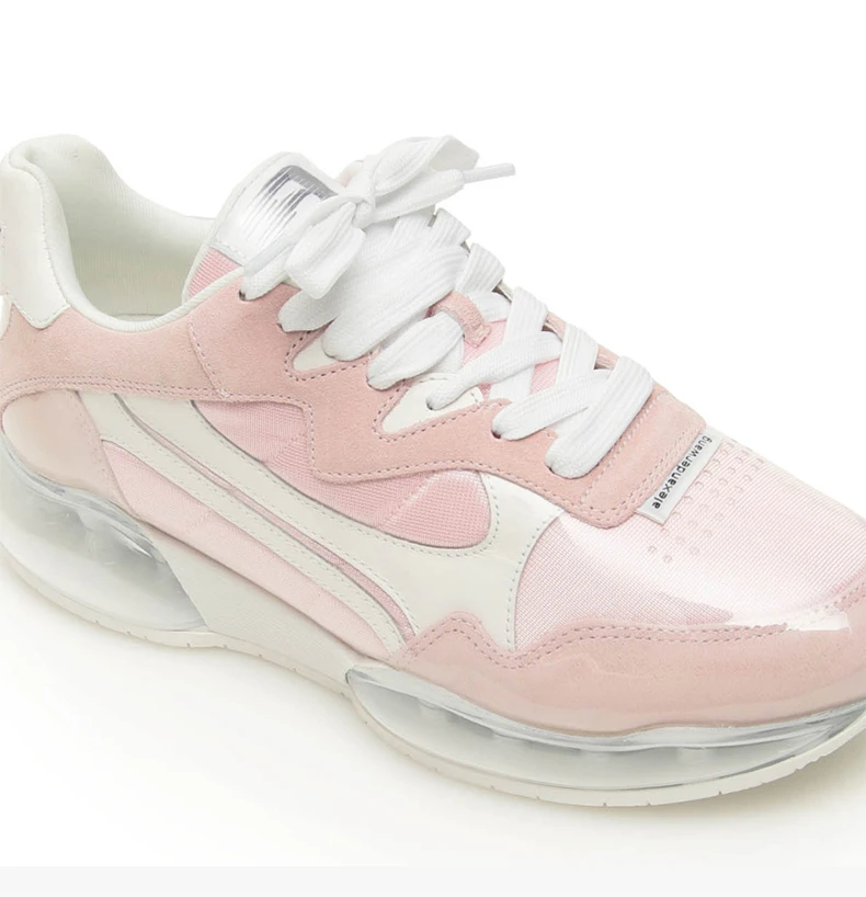 商品Alexander Wang|ALEXANDER WANG 女士粉色皮革运动鞋 30C120B063-650,价格¥1945,第8张图片详细描述