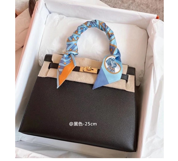 商品[国内直发] GLENVINTEN|格岚云顿迷你Kelly二代凯莉包真皮女包潮新款网红单肩斜挎手提包,价格¥358,第13张图片详细描述