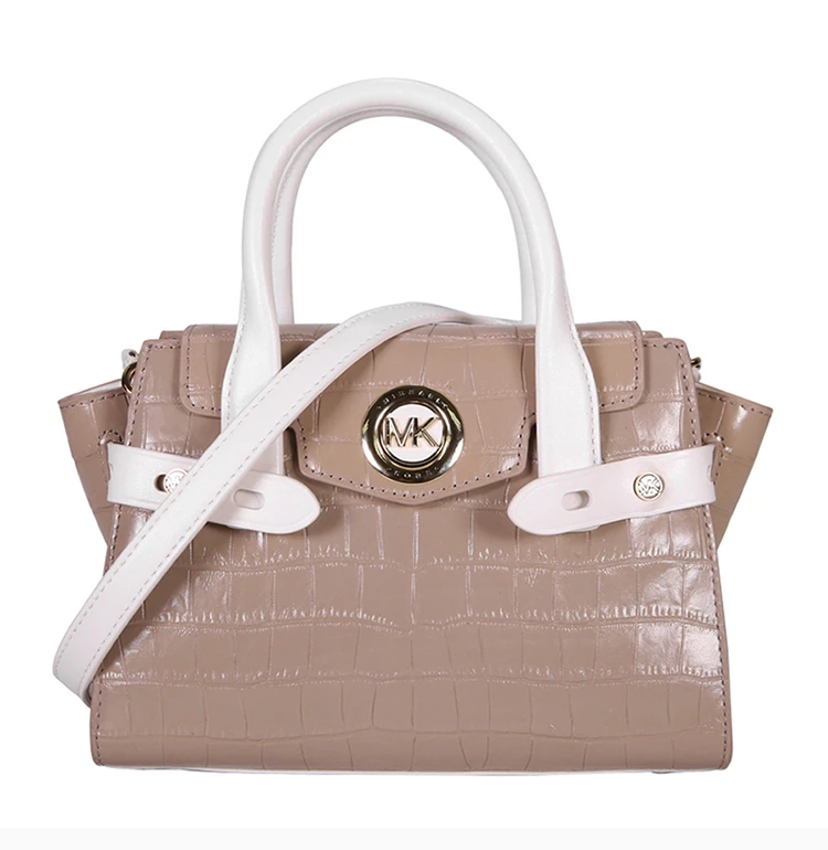 商品Michael Kors|Michael Kors 迈克高仕 女士棕色手提单肩包 30T0LNMM0E-TRUFFLEMLTI,价格¥1328,第3张图片详细描述