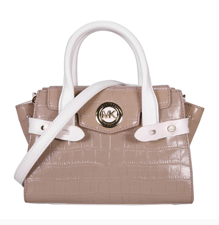 商品Michael Kors|Michael Kors 迈克高仕 女士棕色手提单肩包 30T0LNMM0E-TRUFFLEMLTI,价格¥1338,第5张图片详细描述