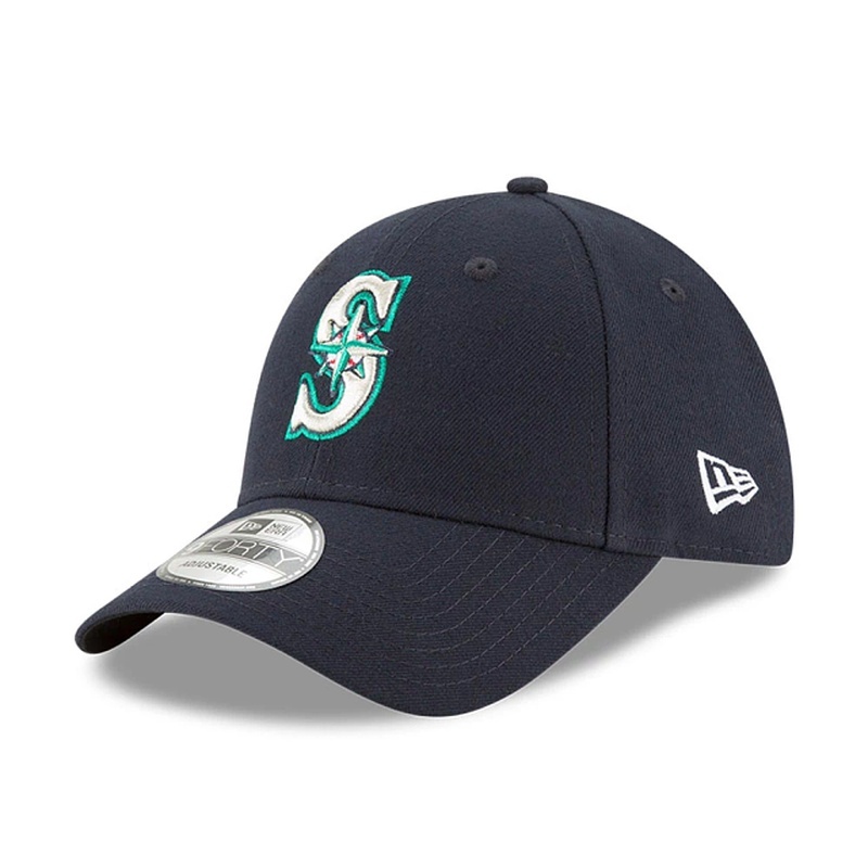 商品New Era|NEW ERA MLB THE LEAGUE 9FORTY男女通用蓝色涤纶帽子,价格¥186,第9张图片详细描述
