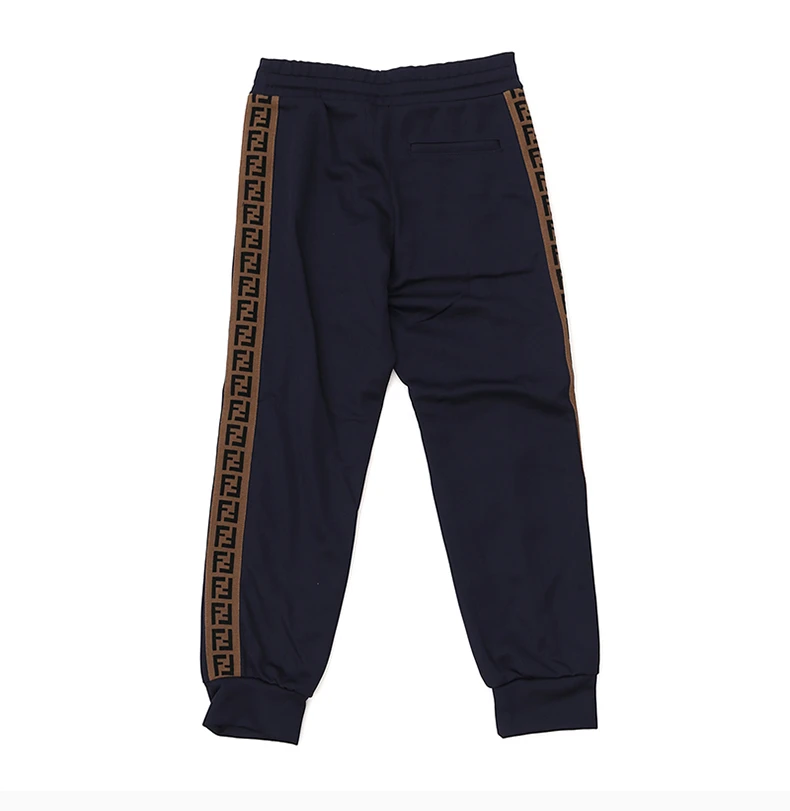 商品Fendi|Fendi 芬迪 男童深蓝色宽松长裤 JMF171-A69D-F16WE,价格¥2950,第5张图片详细描述