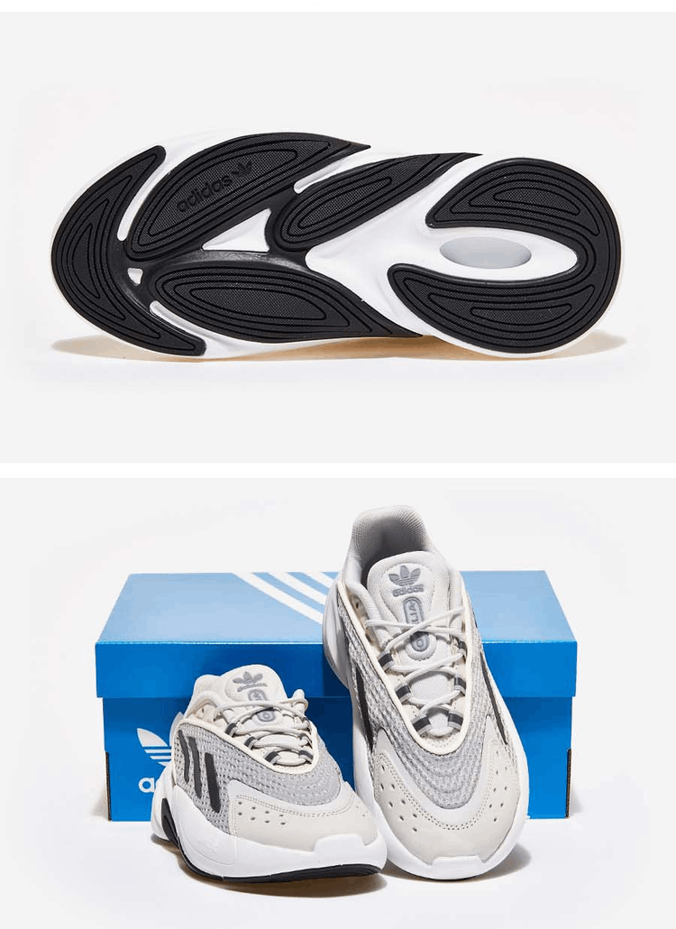 商品Adidas|【Brilliant|包邮包税】阿迪达斯 OZELIA  运动鞋 SNEAKERS  GZ4881 GRETWO/IRONMT/OWHITE,价格¥329,第5张图片详细描述