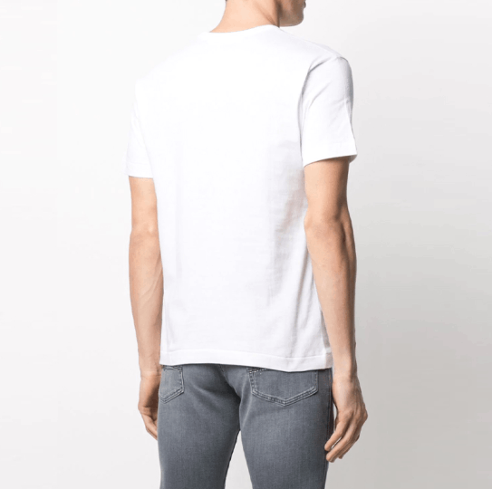 商品Comme des Garcons|CDG PLAY 爱心印花短袖T恤 男款（香港仓发货）,价格¥736,第4张图片详细描述