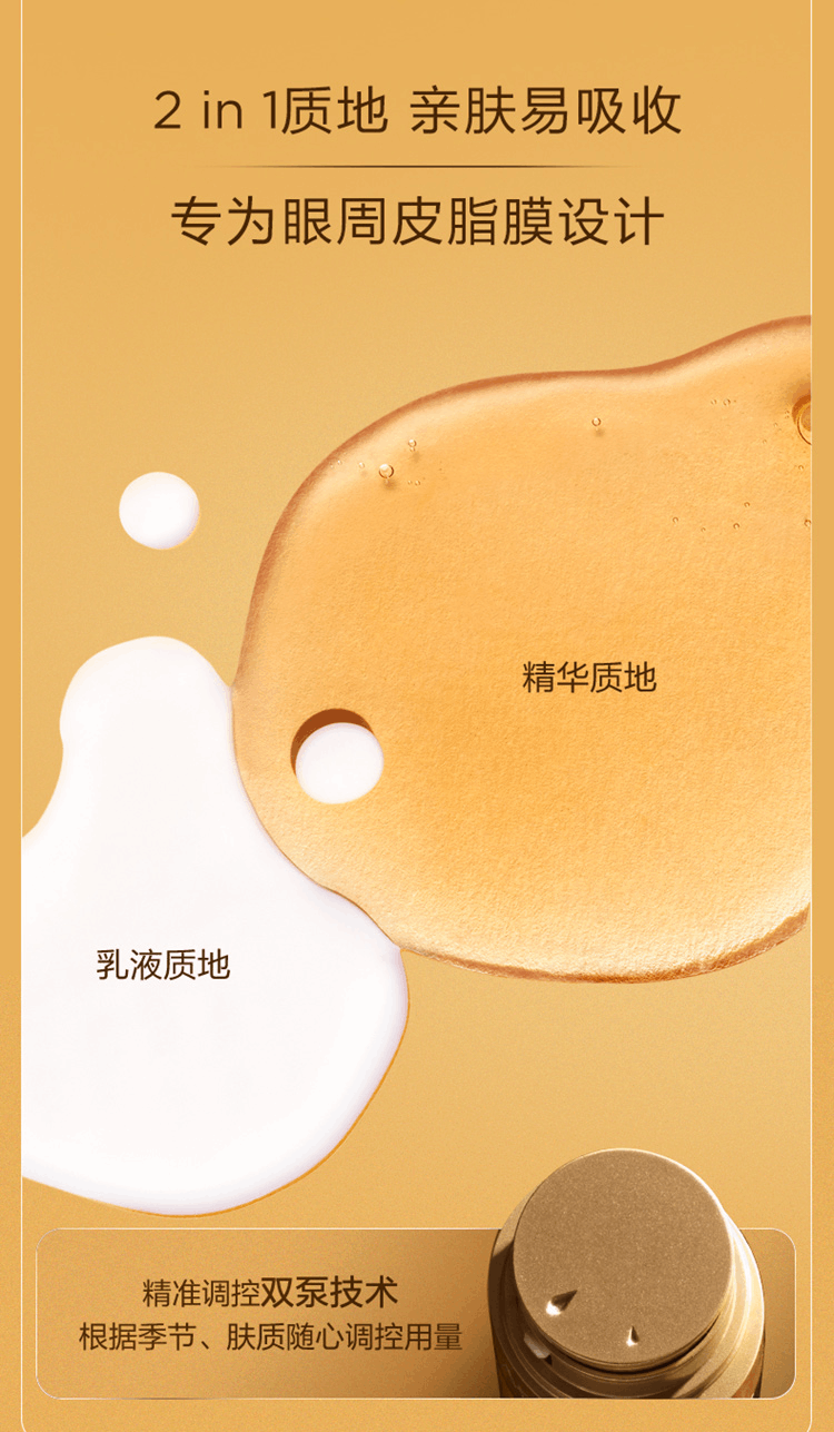 商品Clarins|Clarins娇韵诗双萃焕活眼部精华20ML淡化细纹修护霜眼霜,价格¥542,第8张图片详细描述