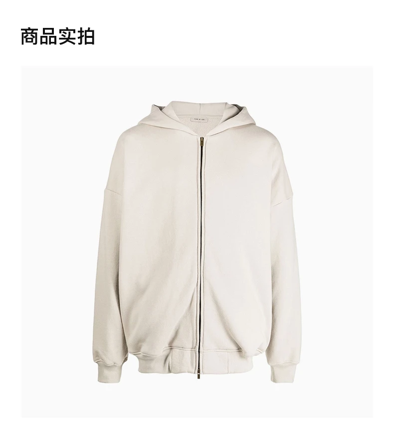 商品[国内直发] Fear of god|FEAR OF GOD 卡其色男士卫衣/帽衫 FGE50025FLC-024,价格¥9387,第4张图片详细描述