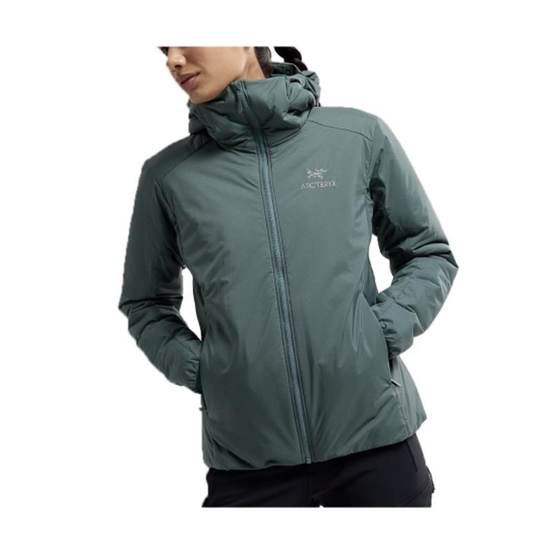 商品Arc'teryx|ARCTERYX始祖鸟 女士 ATOM绿色尼龙连帽衫,价格¥2333,第4张图片详细描述