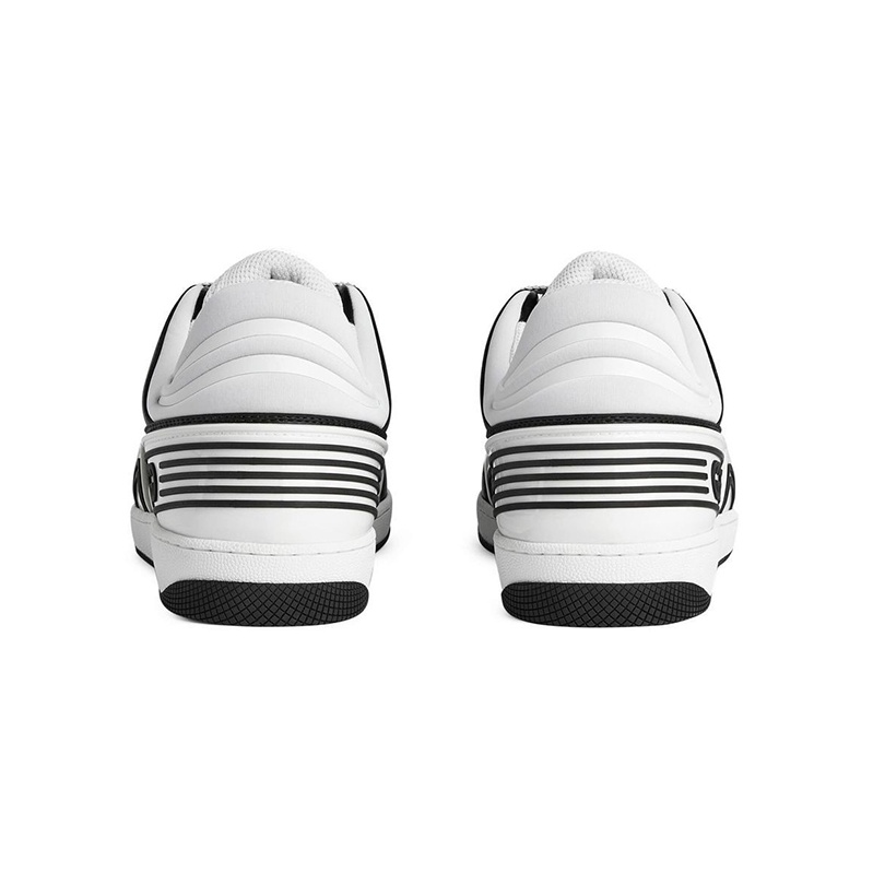 商品Gucci|GUCCI/古驰 男士黑白色织物纹路印花休闲运动鞋7227492SH801064,价格¥3586,第3张图片详细描述