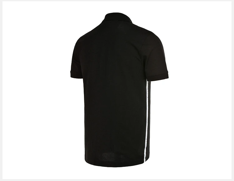 商品Hugo Boss|Hugo Boss 雨果博斯 男士棉质混纺BOSS印花胸标时尚系扣短袖POLO衫 PAULE-182-3643-001,价格¥726,第7张图片详细描述