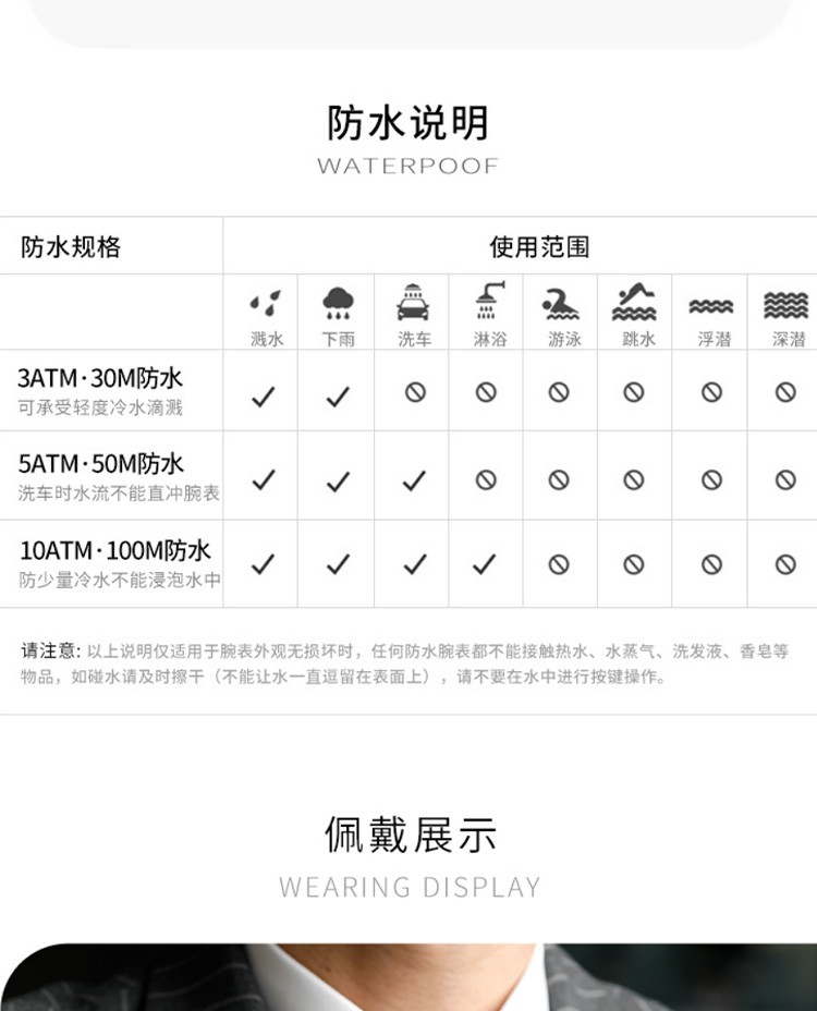 商品[国内直发] Emporio Armani|Armani阿玛尼旗舰店黑武士手表男士运动型 潮流镂空机械表AR60008,价格¥1699,第9张图片详细描述