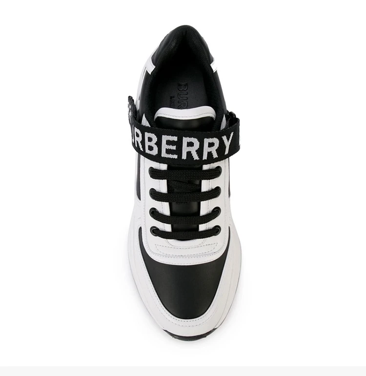 商品Burberry|Burberry 博柏利 女士皮革拼尼龙运动鞋 8011531,价格¥3499,第7张图片详细描述