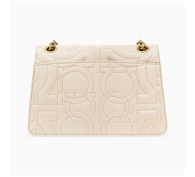 商品[国内直发] Salvatore Ferragamo|SALVATORE FERRAGAMO 女士绗缝翻盖包 21-H168-720499,价格¥10349,第6张图片详细描述