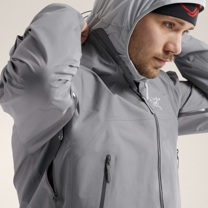 商品Arc'teryx|预售 ARCTERYX始祖鸟BETA SL 夹克 男装灰色,价格¥4332,第4张图片详细描述