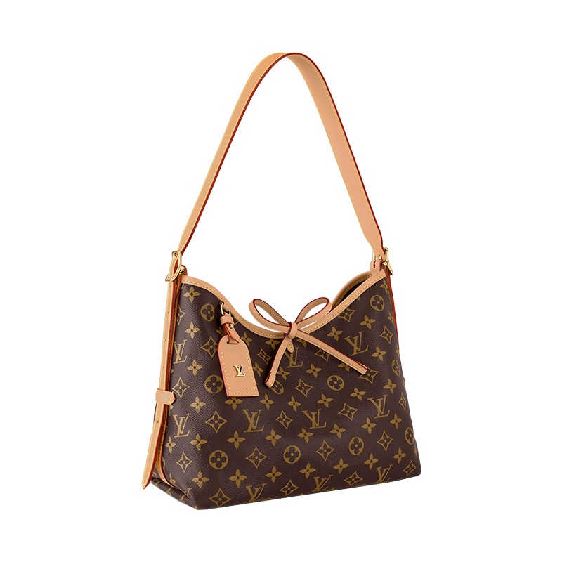 商品Louis Vuitton|【现货】路易威登 女士小号棕色老花帆布配皮磁扣单肩包 M46203,价格¥21599,第3张图片详细描述