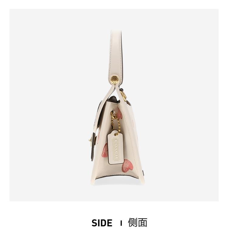 商品[国内直发] Coach|COACH 小号女士单肩斜挎手提包C3919B4HA,价格¥2542,第5张图片详细描述