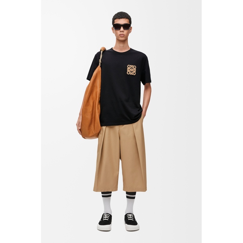 商品Loewe|LOEWE罗意威 男士黑色棉质T恤,价格¥3855,第4张图片详细描述