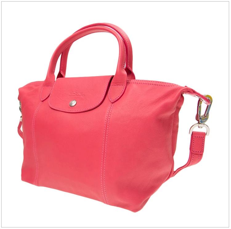 商品[国内直发] Longchamp|Longchamp 珑骧 女士小羊皮折叠包手提斜挎包 1512737018,价格¥1069,第5张图片详细描述